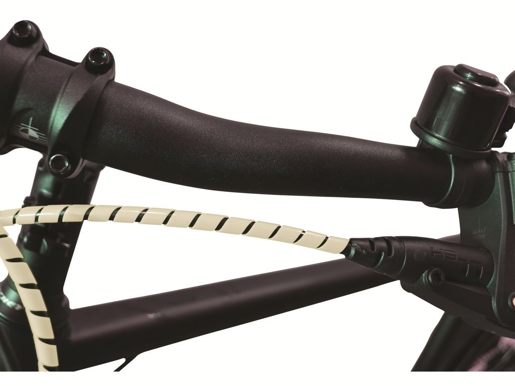 FILMER Fahrrad Bremskabelschutz 42313, weiß, 2 m Produktbild 