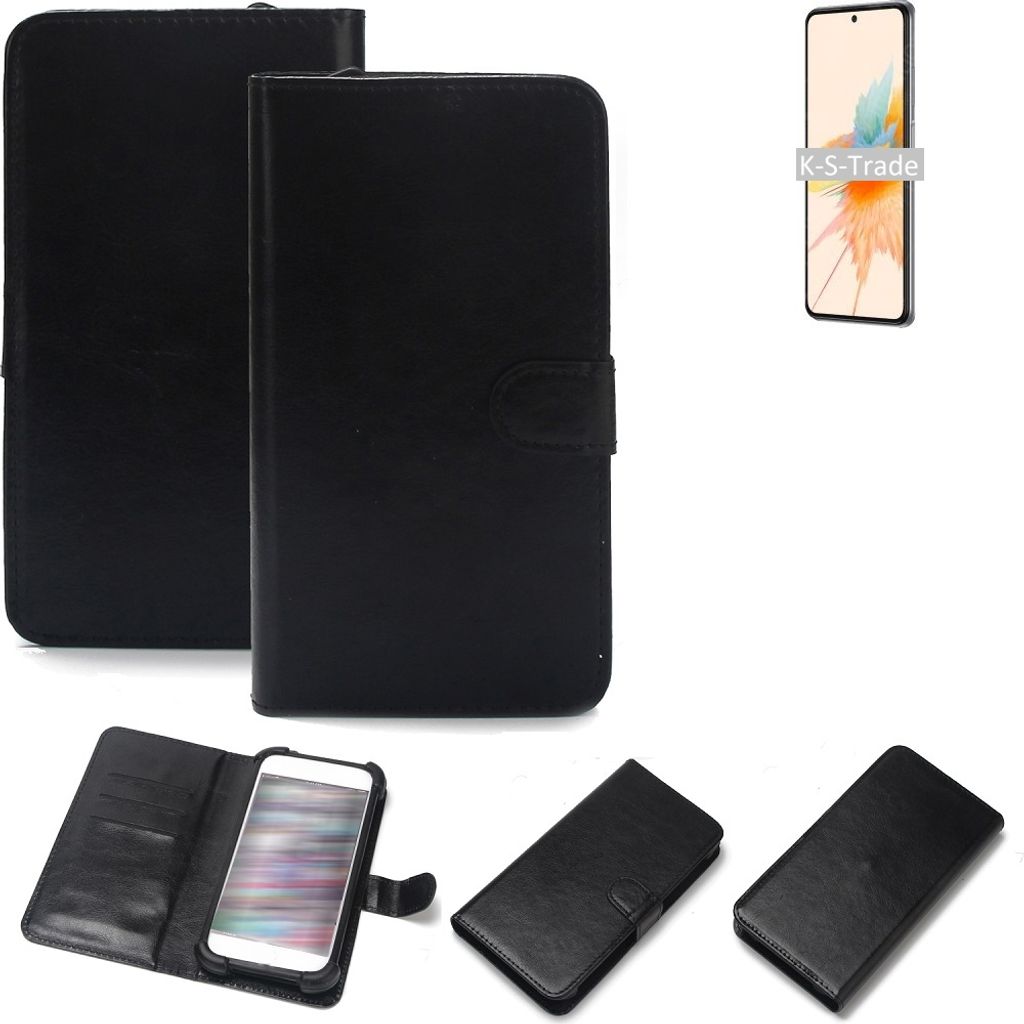 K-S-Trade Handyhülle Schutzhülle kompatibel mit ZTE S30 Handy Schutz Hülle Handyhülle Bumper schwarz 1x