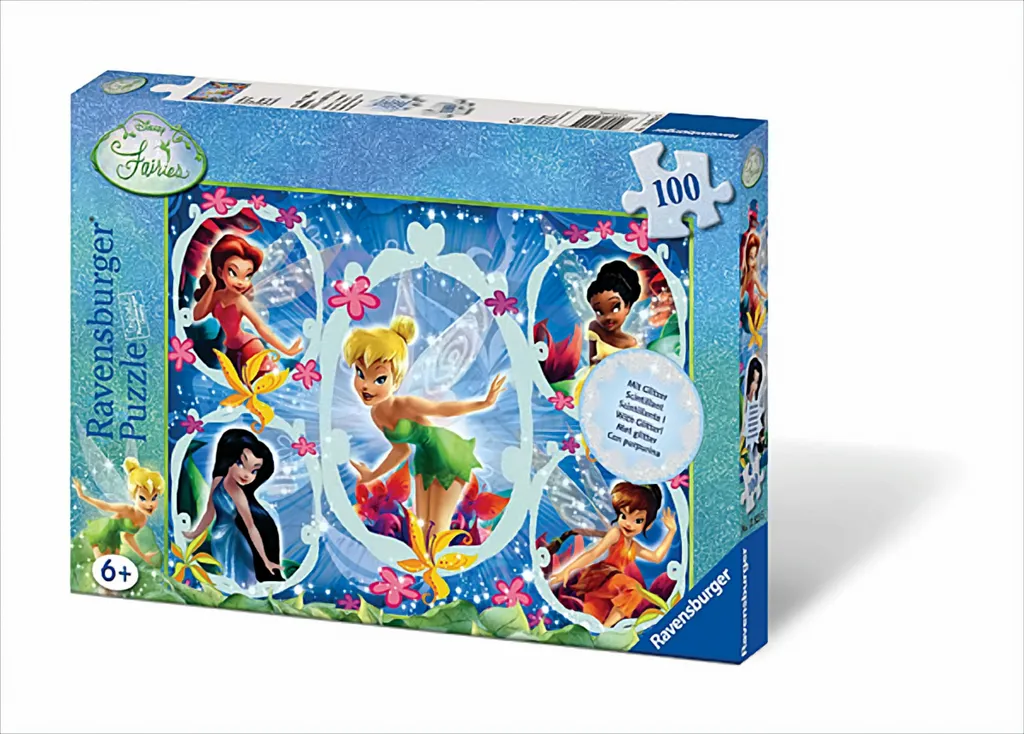 Puzzle enfant Disney Fairies Clochette 100 pièces XXL pour s'amuser