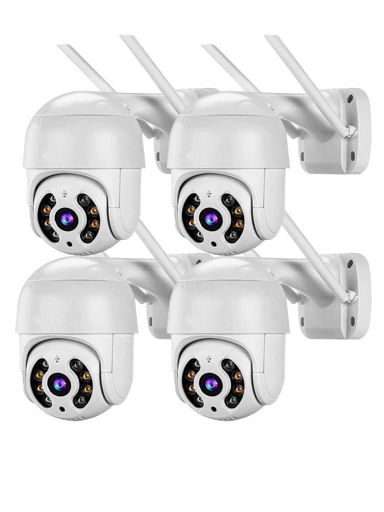 4 telecamere, RobiCam, iCsee, esterne, WiFi, telecamera Immagine del prodotto 