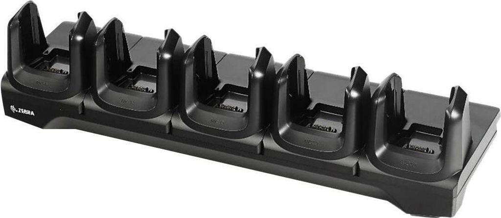Zebra ShareCradle 5Slot - Handheld-Ladestation - Ausgangsanschlüsse: 5 - für Zebra MC3300 Premium, MC3300 Premium Plus,