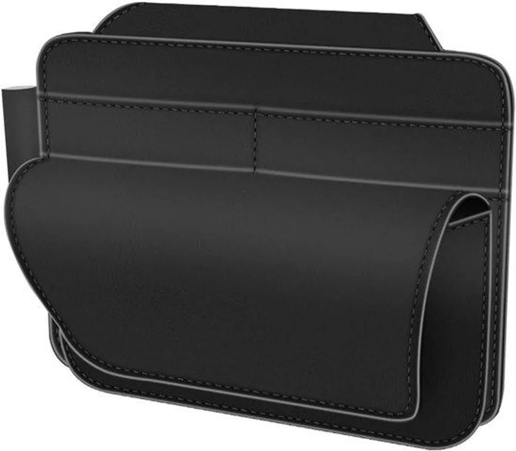Fixation Lunettes Voiture Cuir Noir Magnétique : Fini les Rayures !