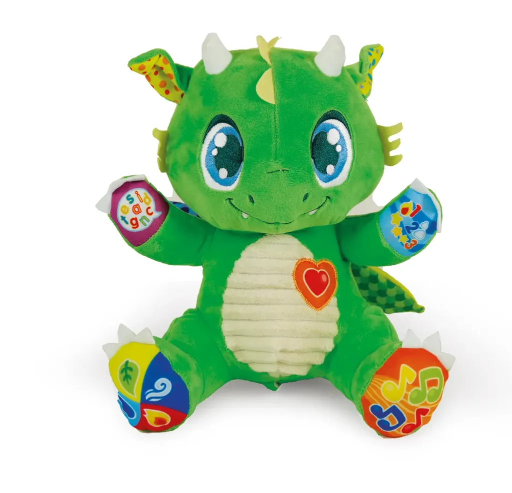 Peluche dragon interactif Clemmy baby pour le jeu des bébés