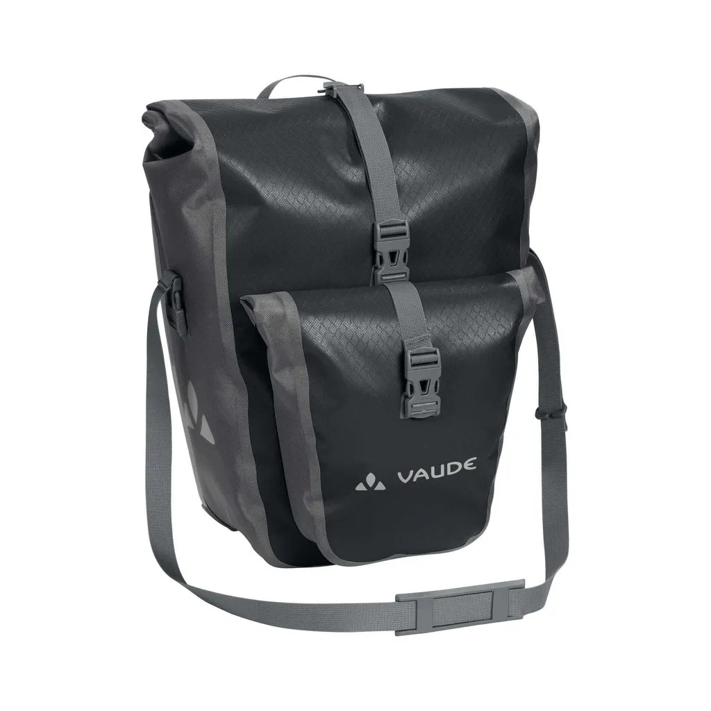 Sacoche Vaude Aqua Back Plus Single Noir - Bagage vélo étanche arrière