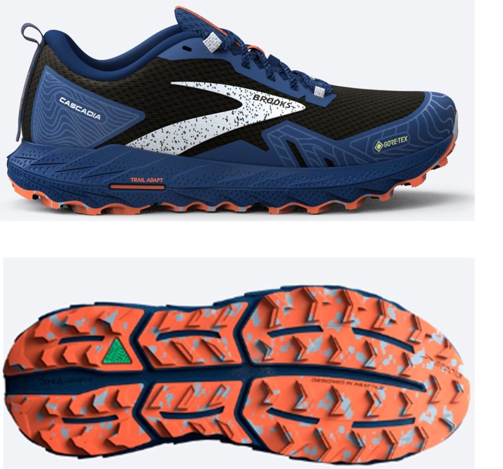 Brooks Cascadia 17 GTX Herren Trail Running Schuhe 110402 : 42.5 EU Grösse - Schuhe: 42.5 EU