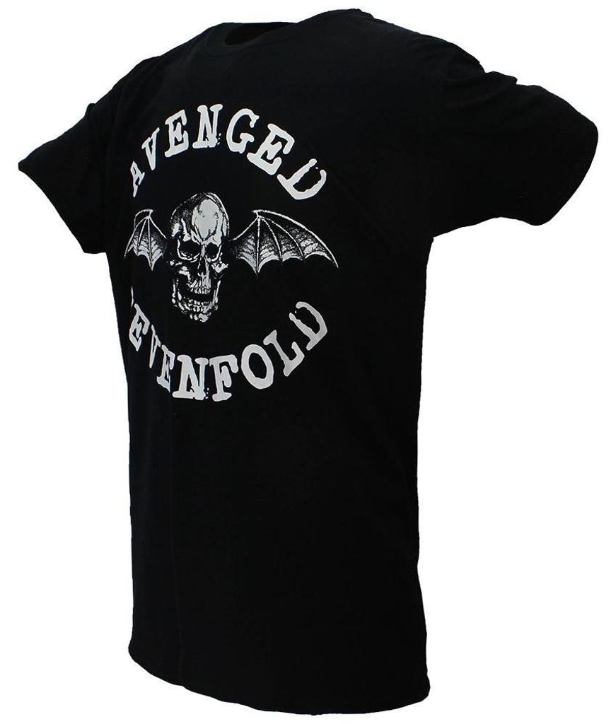 Avenged Sevenfold Death Bat T-Shirt Schwarz – Offizielles Produktbild 