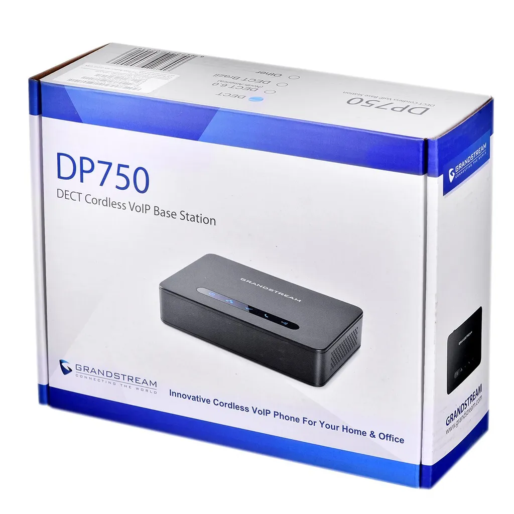 Grandstream DP-750 Station de base VoIP DECT haute performance
