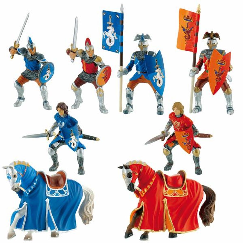 Eduplay Ritter Spielfiguren Set - 8 Stück - Lernspielzeug Produktbild 