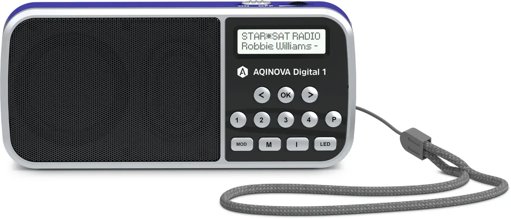 Radio Portatile Technisat Aqinova Digital 1 DAB+ con Batteria e USB