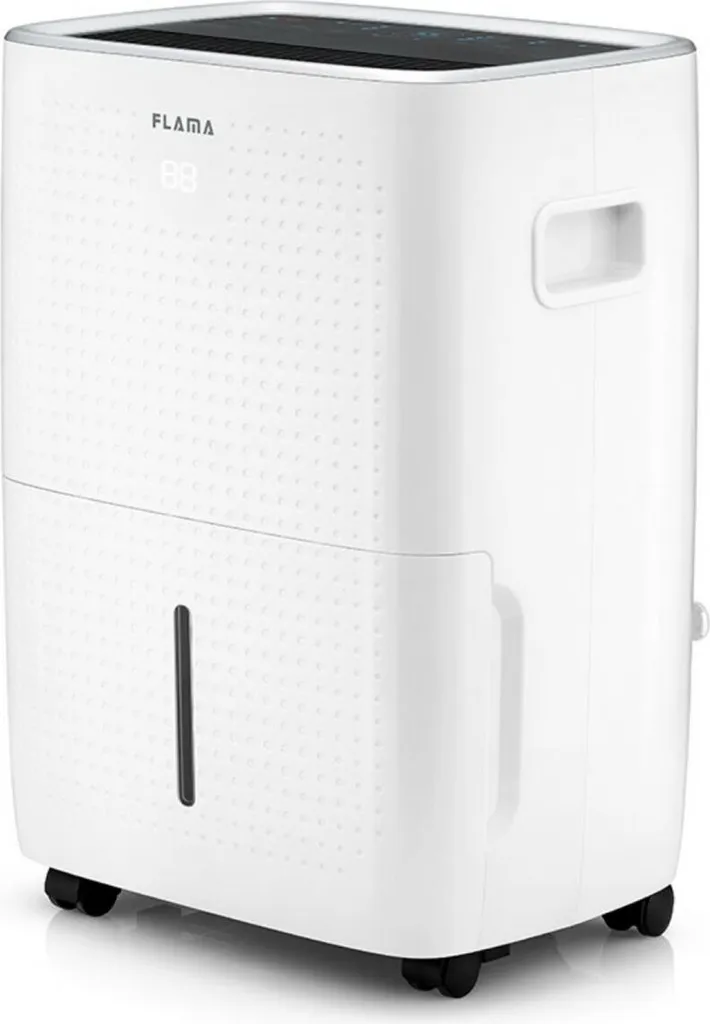Déshumidificateur d'Air Flama 4 Litres pour Maison et Appartement Sain