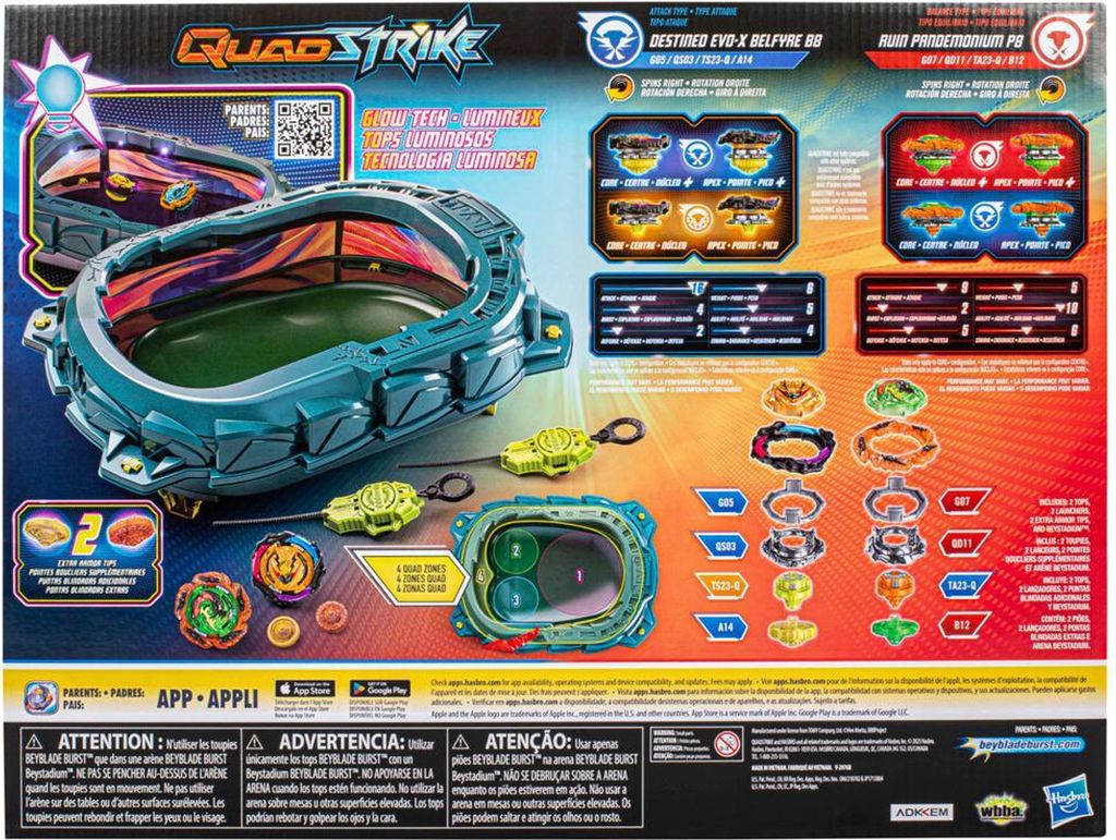 Beyblade QS Thunder Edge Battle Set Produktbild 9