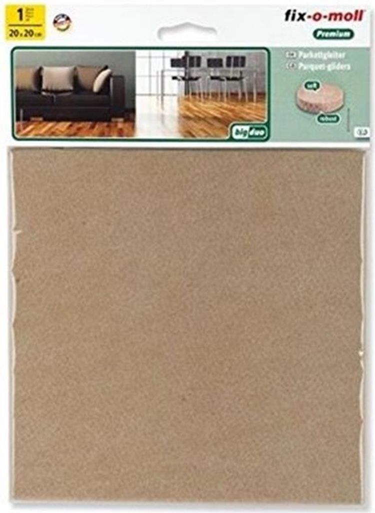 Piedini per parquet Big-Duo 200 x 200 mm fix-o-moll Immagine del prodotto 