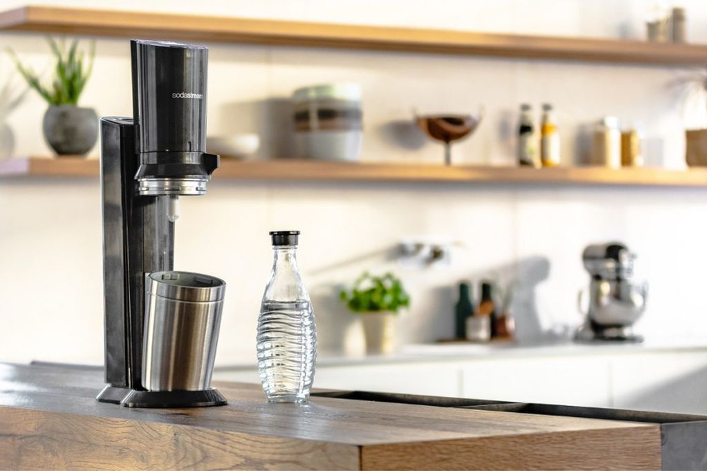 SodaStream Crystal 2.0 Aktionspack Wassersprudler, Titan, Produktbild 4