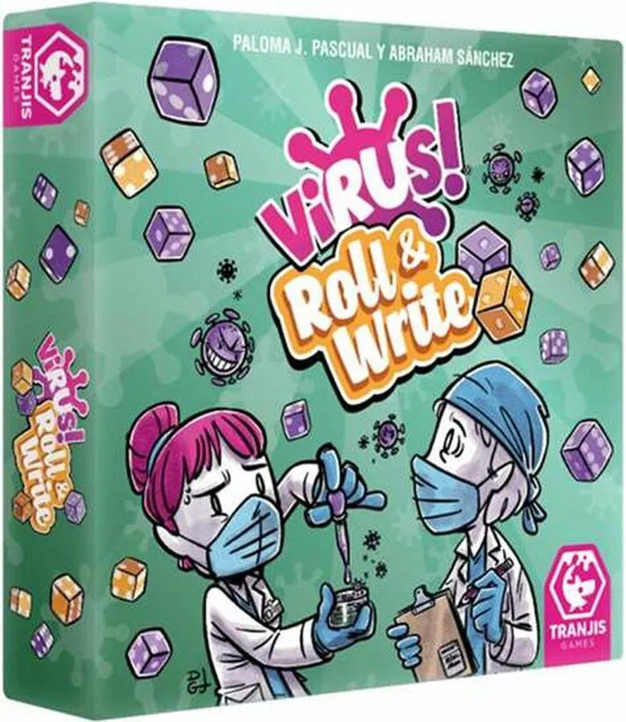 Jeu de Dés Virus ! Roll & Write : Un Jeu d'Ambiance Rapide et Fun