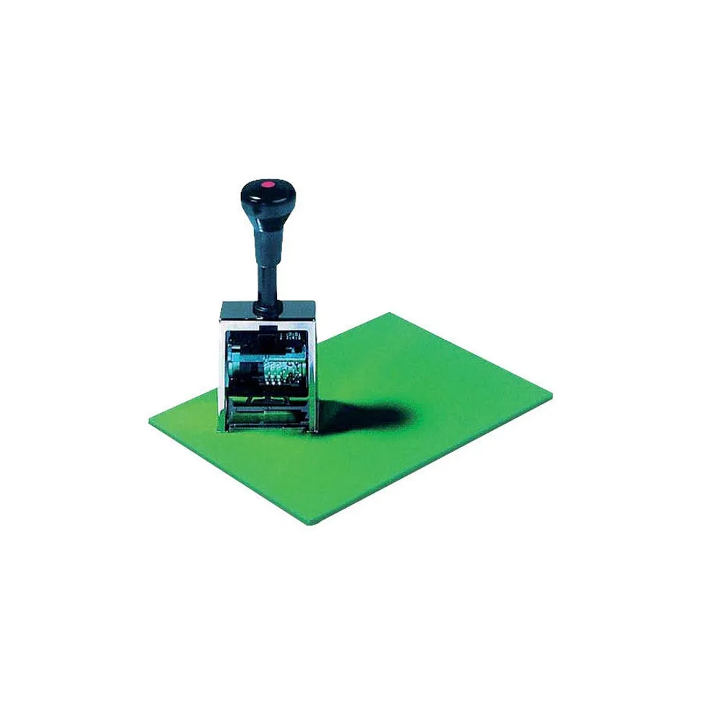 Läufer 65230 Support de Tampon de Bureau 23 x 17 cm Vert Classique