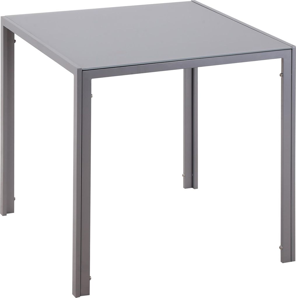 Stół jadalny HOMCOM 75 x 75 cm, kwadratowy stół kuchenny Zdjęcie produktu 