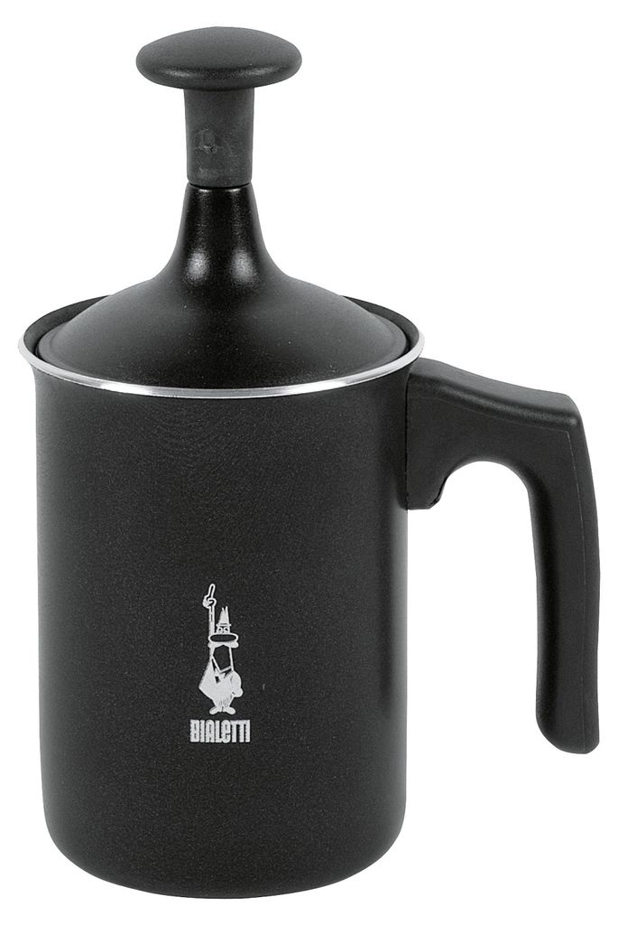 Bialetti Tuttocrema Milchaufschäumer Schwarz Produktbild 