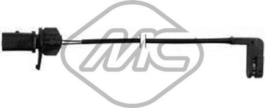Metalcaucho 02122 Warnkontakt Bremsbelagverschleiß 300mm Vorne für AUDI A4 Avant (8K5, B8) A6 Avant (4G5, 4GD, C7) Q5 (8RB) A3 Schrägheck (8P1)