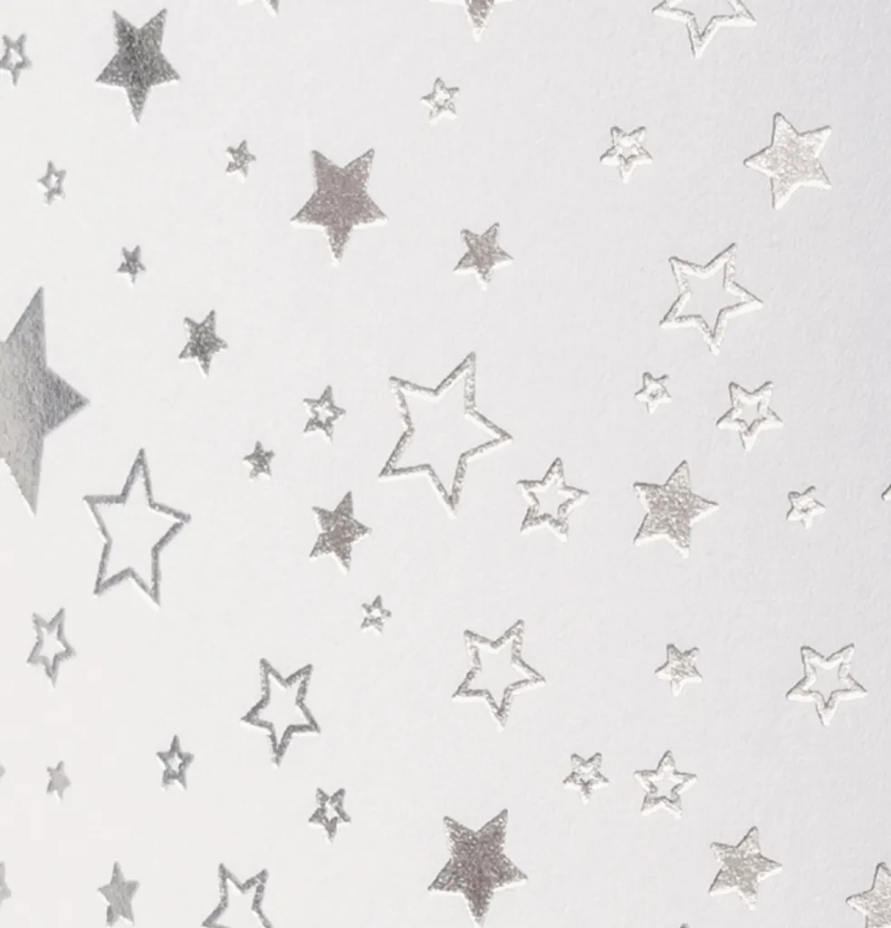 Carton rigide 220g étoiles dorées format A4 HEYDA pour carterie de luxe