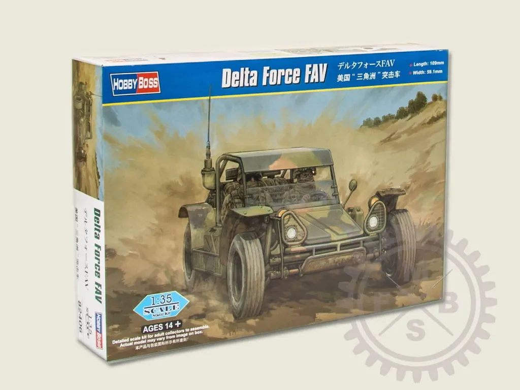 Hobby Boss 82406 Delta Force FAV Maquette Véhicule Militaire 1/35