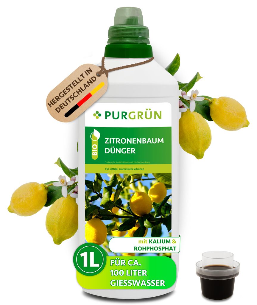 Purgrün -Zitronenbaum-Dünger 1 Liter Produktbild 