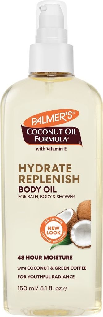 Palmer's Kokosnuss Hautpflegeöl, nährendes Körperöl mit Produktbild 