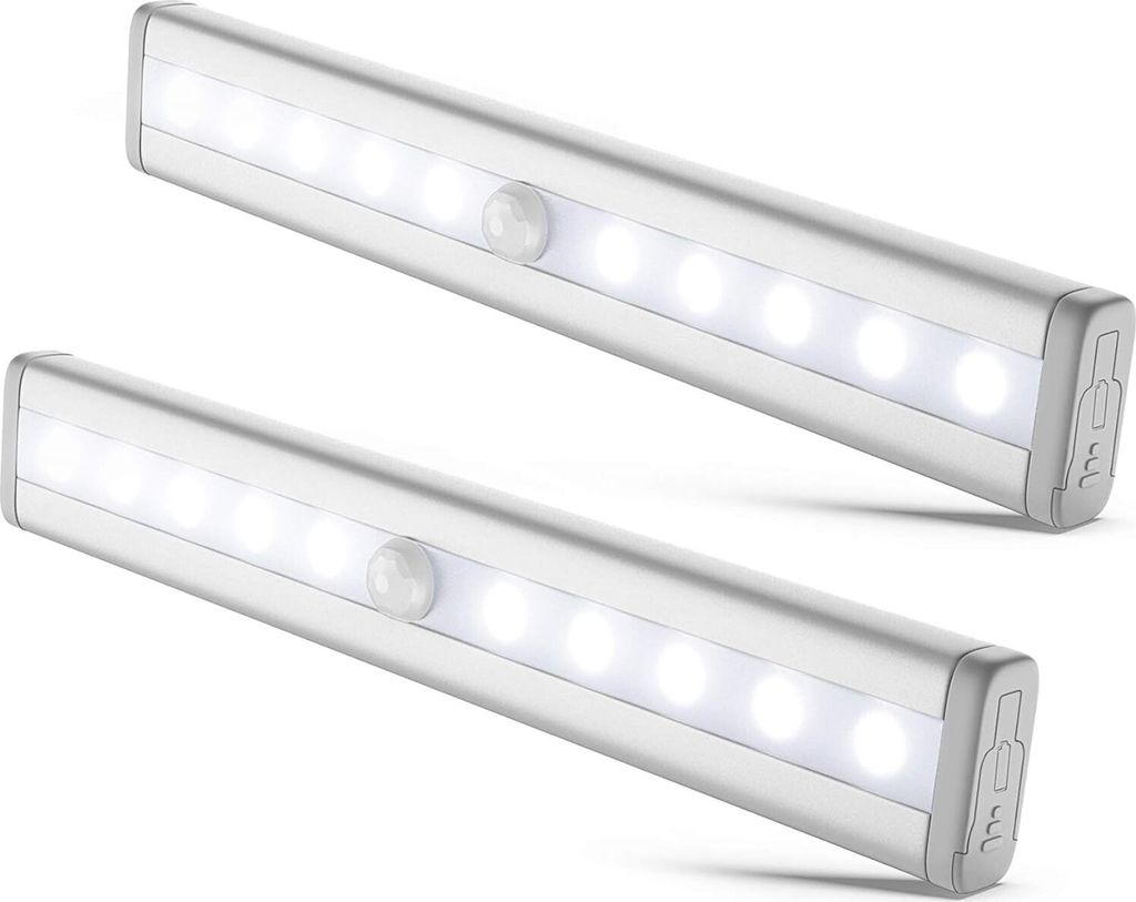 LED-Nachtlichter mit Bewegungsmelder, Schrankbeleuchtung
