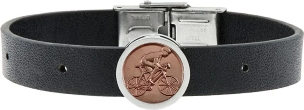 Talent Jewels Bracciale Maschile TJA-1-01-02-4-1 Nero - Lusso Moderno