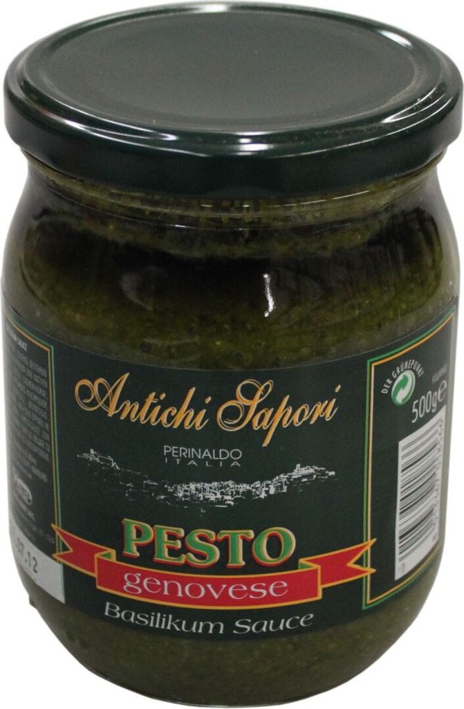 Antichi Sapori Bazalková omáčka Green Pesto Rosso 500g Obrázok produktu 