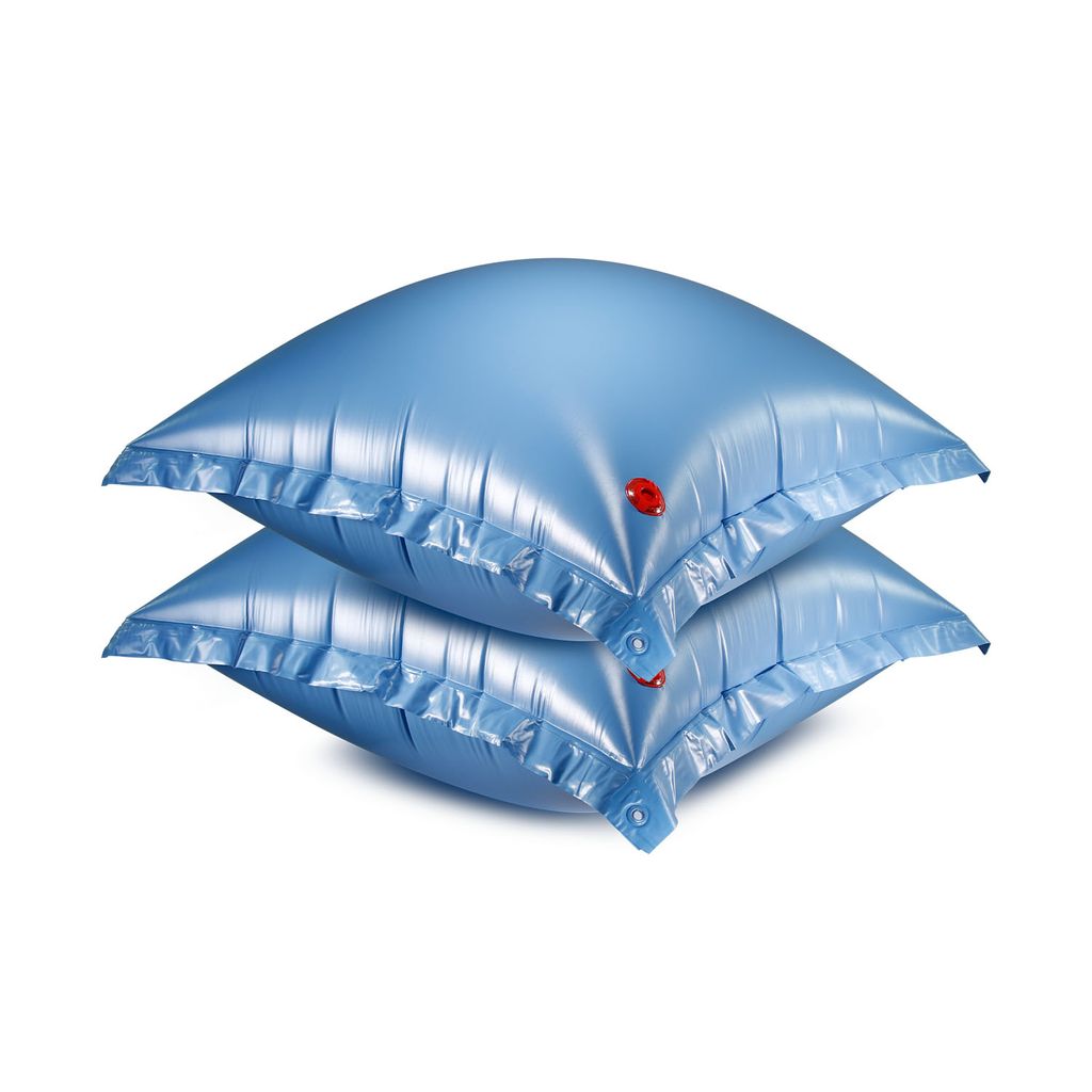 2 Stück Luftkissen Pool Luftpolster für Winter Abdeckplane Plane