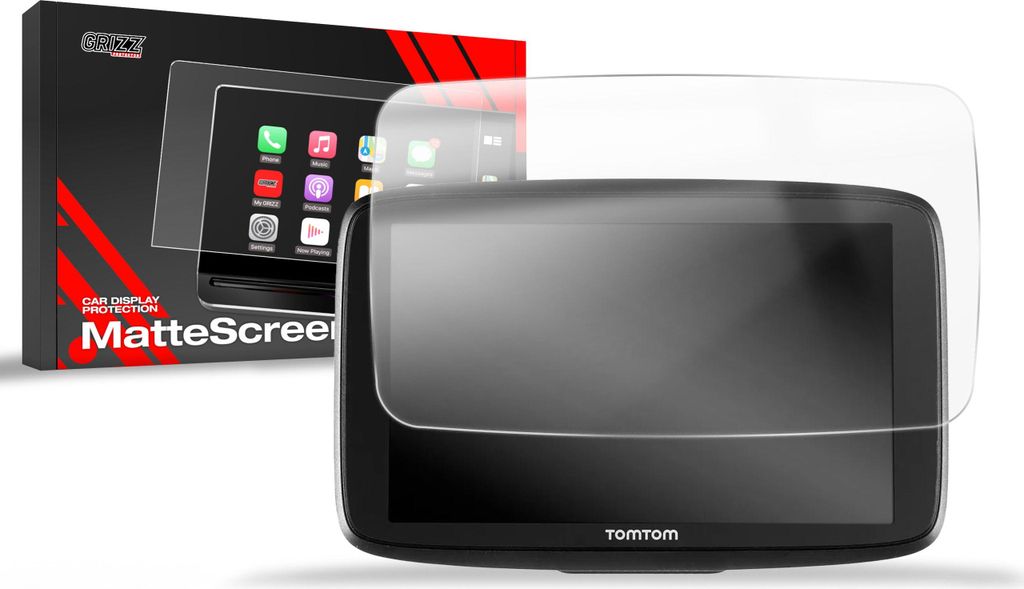 Matte Autodisplayfolie für TomTom Go Expert Plus 7", Grizz Protector