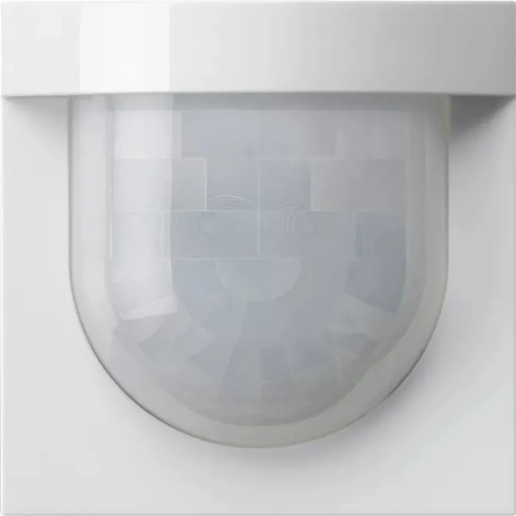 GIRA 5375112 S3000 Détecteur de mouvement avec bouton-poussoir blanc