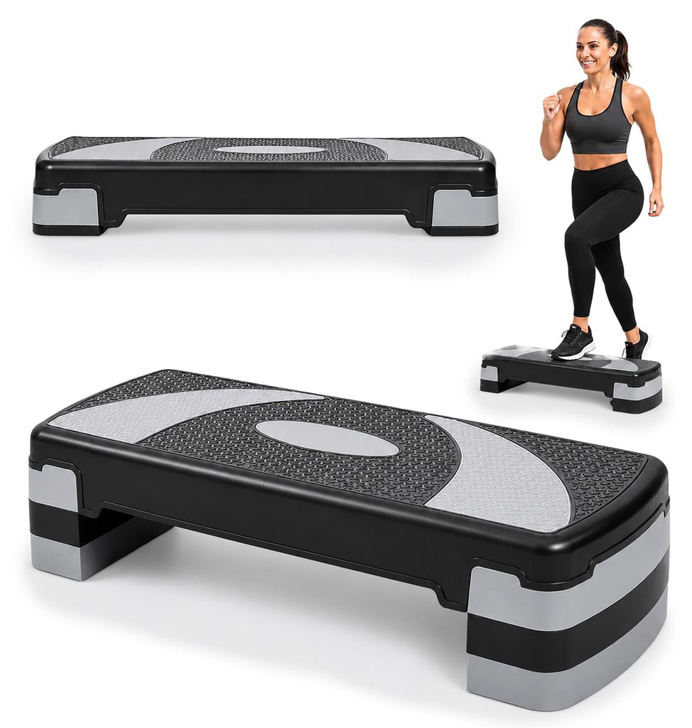 Relaxdays, plataforma de escalones, con 3 niveles de altura Imagen del producto  Imagen generada por IA