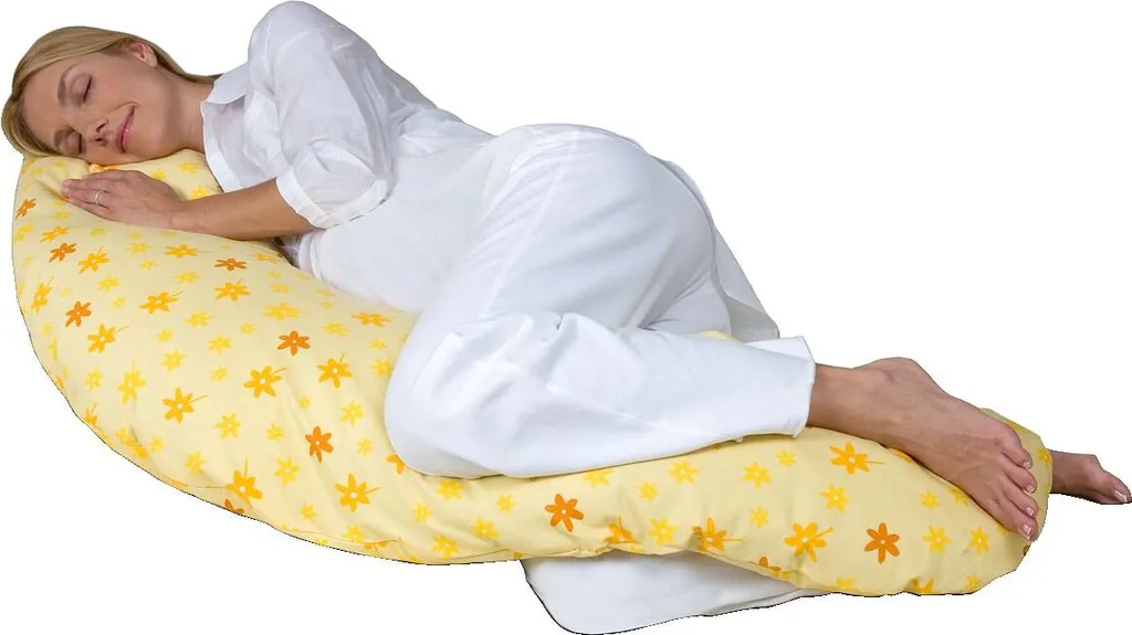 Coussin de positionnement Theraline colibris bleus pour maternité 190 cm