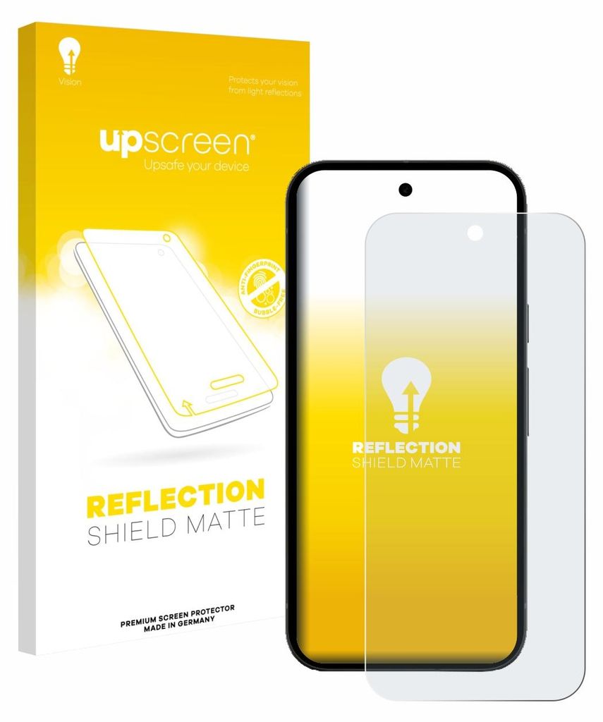 upscreen Schutzfolie für Google Pixel 10a (case-friendly) Displayschutz Displayschutzfolie Folie Matt Entspiegelungsfolie