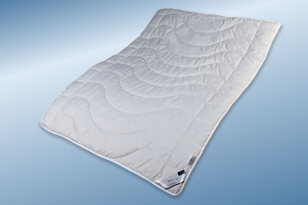 Garanta Kamelhaar-Duo-Steppbett Winter-Wonderland Größe 155x200