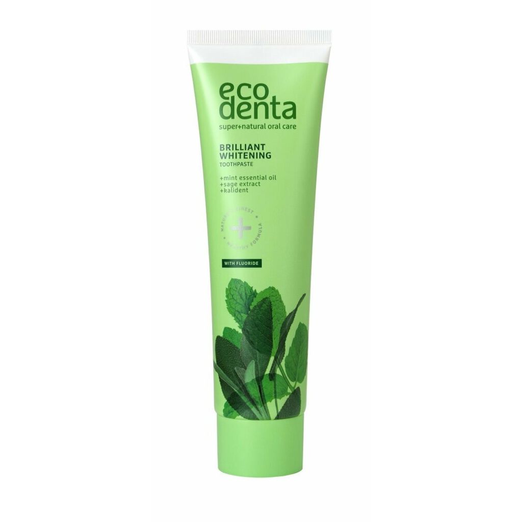 Ecodenta | Pasta do zbw wybielajca - 100ml - Z olejkiem Zdjęcie produktu 