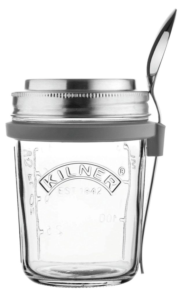 Kilner To Go ontbijtbeker, 0,35 liter, beker met brede Productafbeelding 