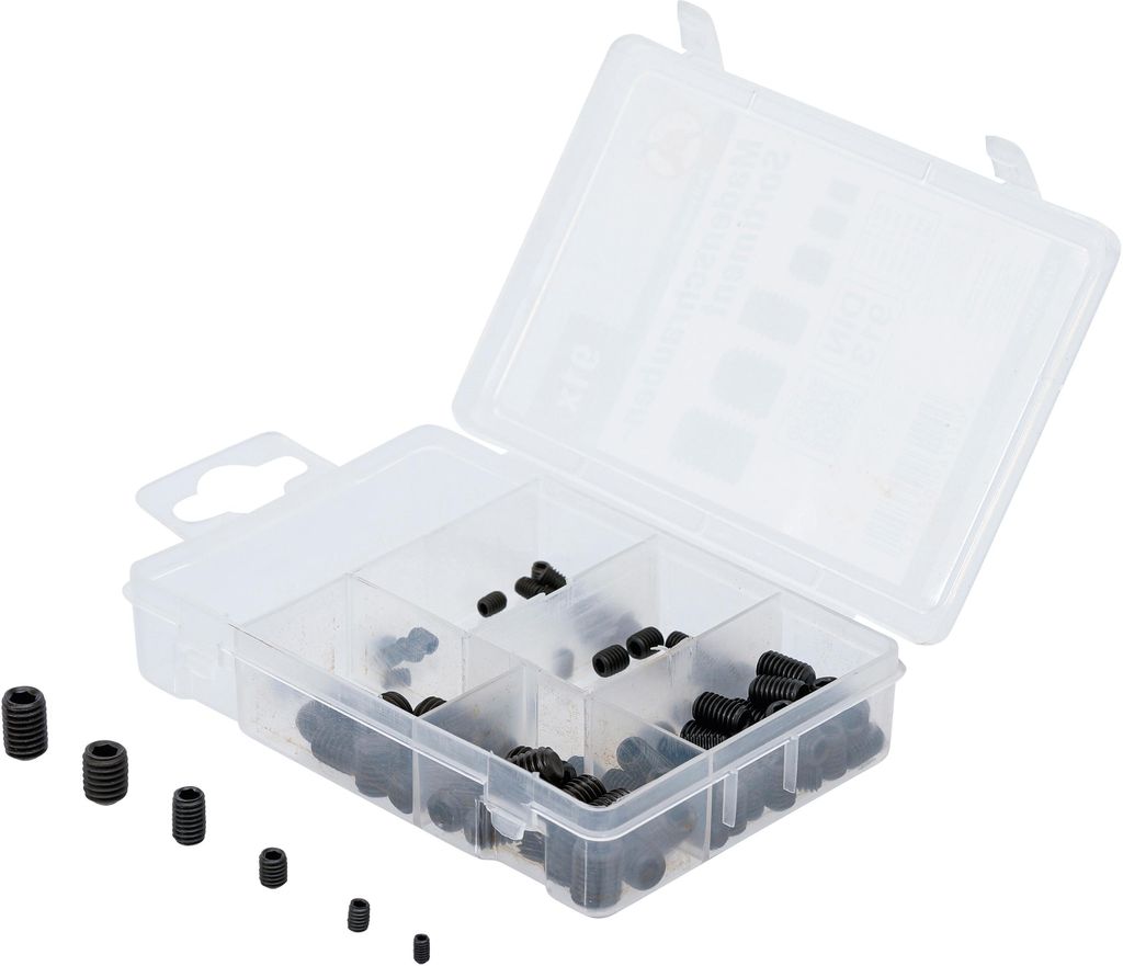 BGS technic Grub Screw Assortment, 136 mm, 136 g Produktbild 