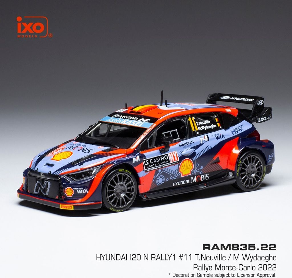 Hyundai i20 N Rally1 #11 T.Neuville/Wydaeghe WRC Rally Obrázek produktu 