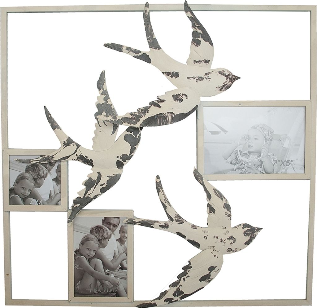 Wanddeko mit Bilderrahmen Schwalbe NTK-Collection