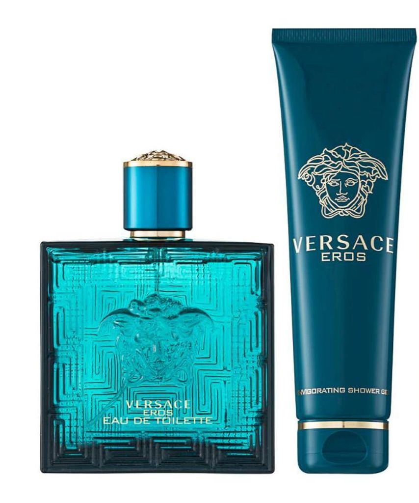 Versace Eros Pour Homme Eau de Toilette Set 100 ml + 150 ml Duschgel
