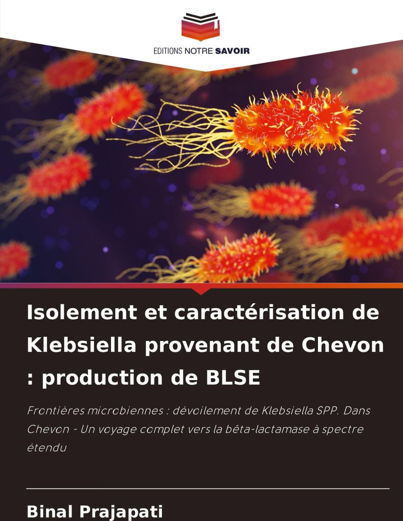 Isolement et caractérisation de Klebsiella provenant de Chevon : production de BLSE