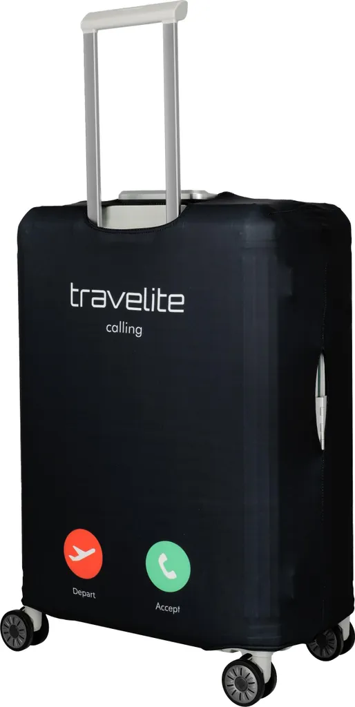 Custodia Valigia Travelite Calling Nero - Protezione Pull-Over Lavabile - 4