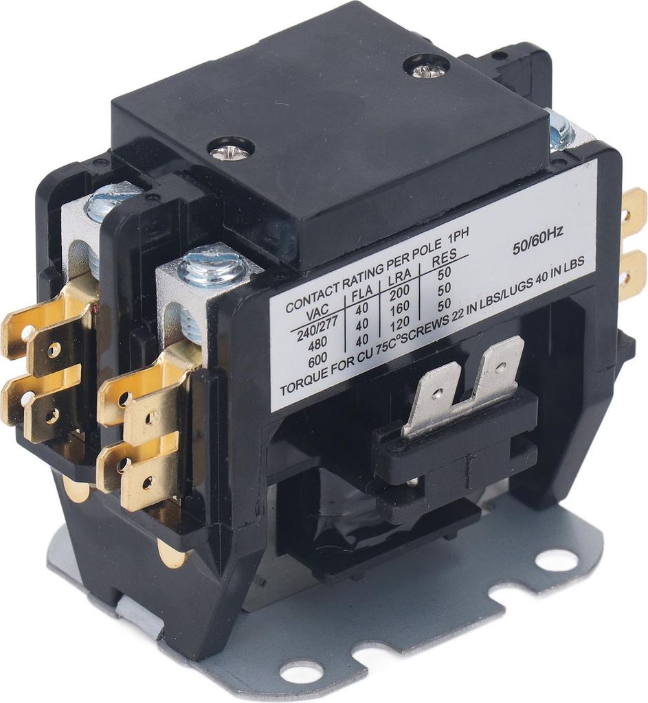 Contacteur pour climatisation 40 A, 2 pôles, contact en Image du produit 