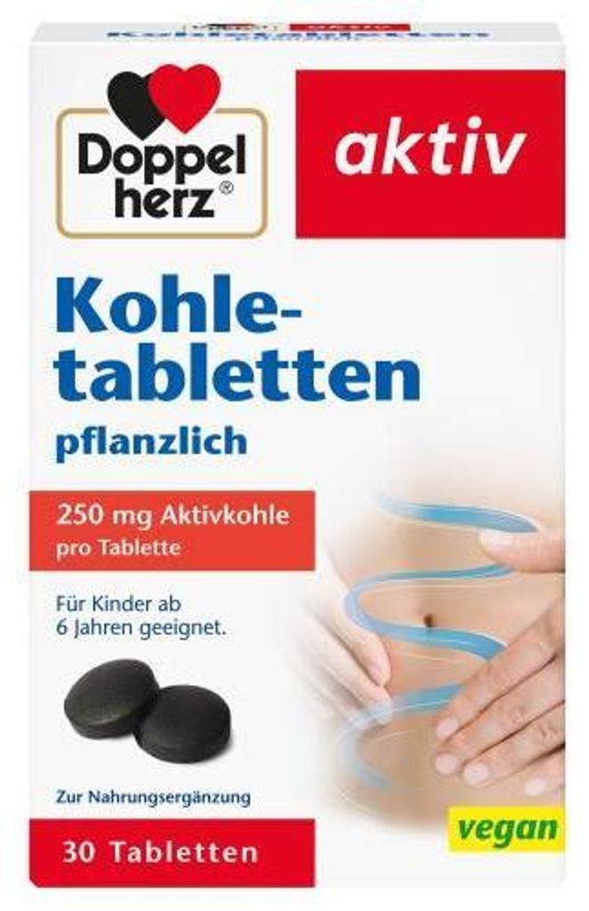 Doppelherz Kohletabletten 30 St Image du produit 