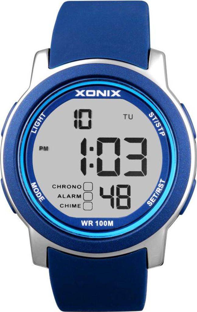 Xonix DAR-003 Sportuhr, 100m Wasserdicht, mit Stoppuhr, Alarm und Datum