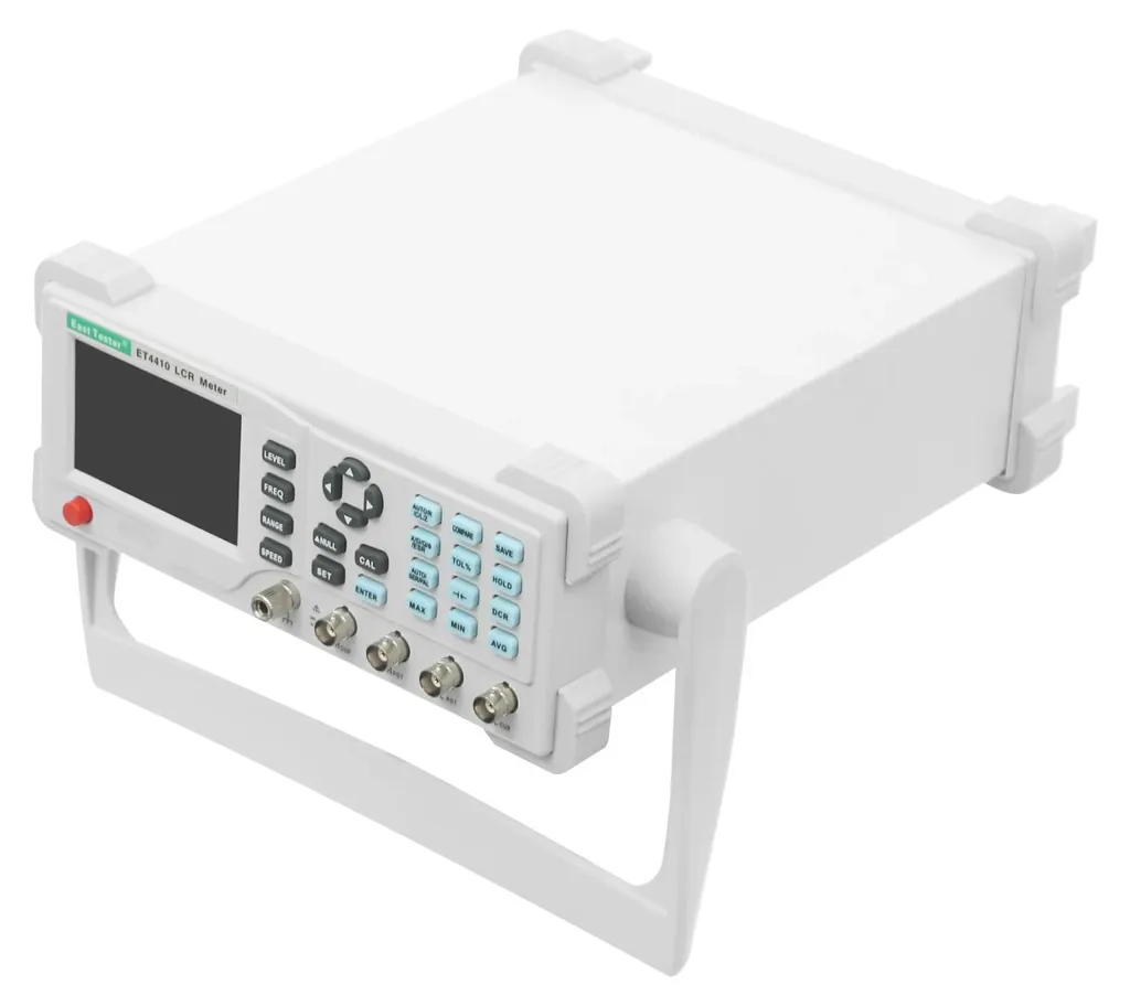 LCR mètre de table numérique ET4410 avec écran LCD de 8,9 cm blanc - 5