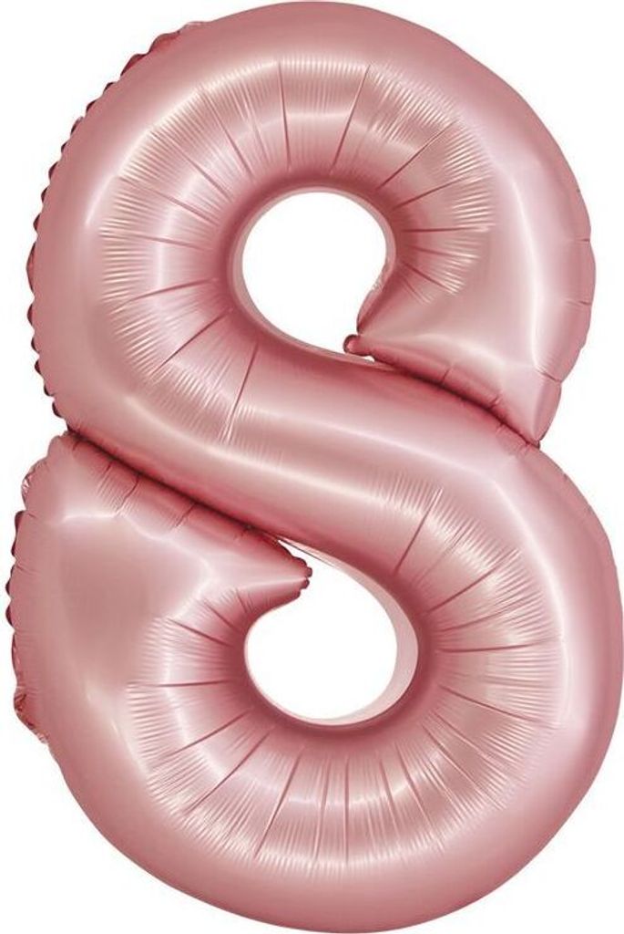 Fol Smart Ballon Cyfra8 j.rosa mat76cm CH-SJR8 59172