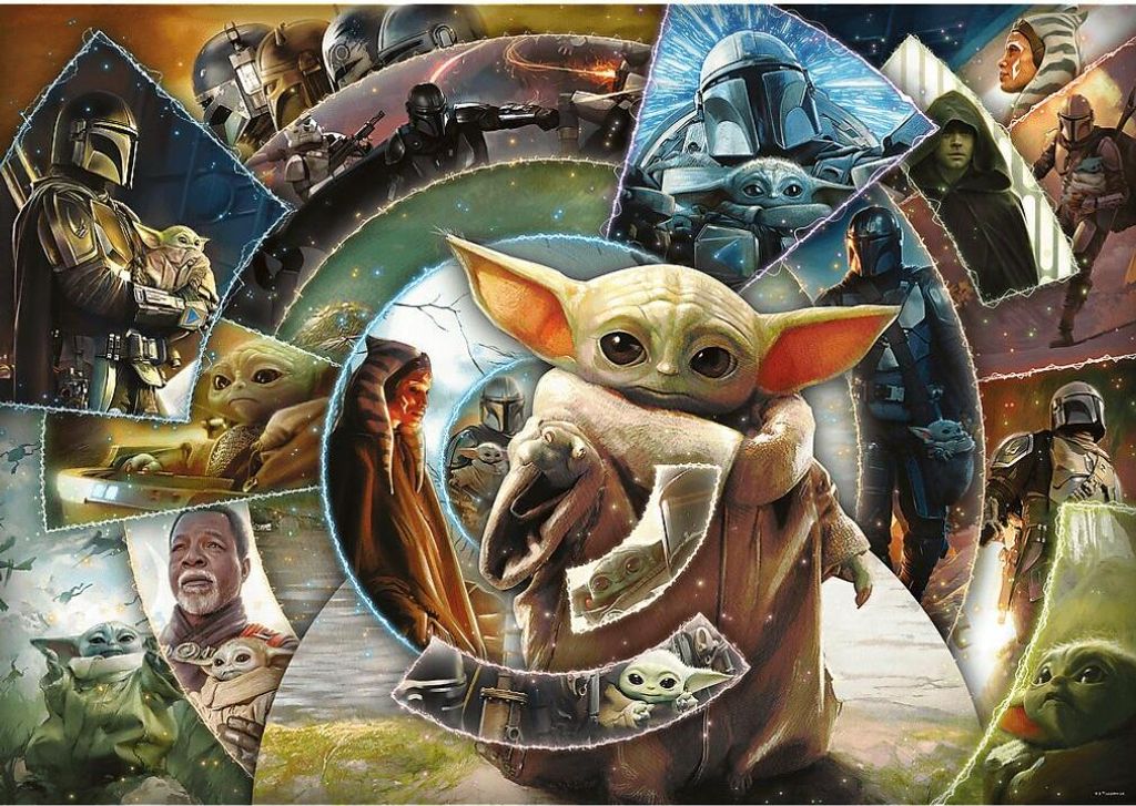 TREFL Puzzle 1000 Grogu's Journey 10906 Obrázek produktu 